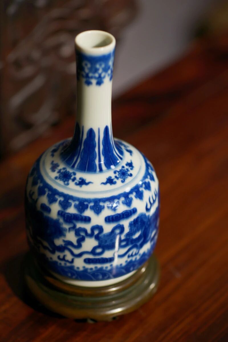 Azure Dragon Vase — A Symbol of Power, Prosperity, and Imperial Elegance