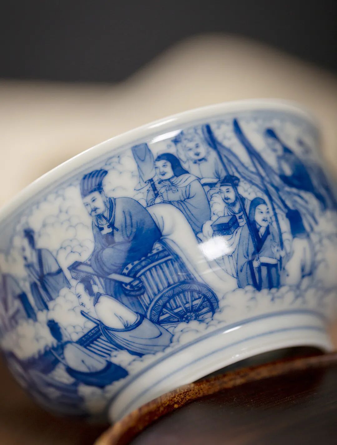 Imperial Landscape Tea Set — A Journey Through Misty Mountains and Timeless Serenity