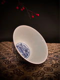 Classic Blue & White Porcelain Tea Cup